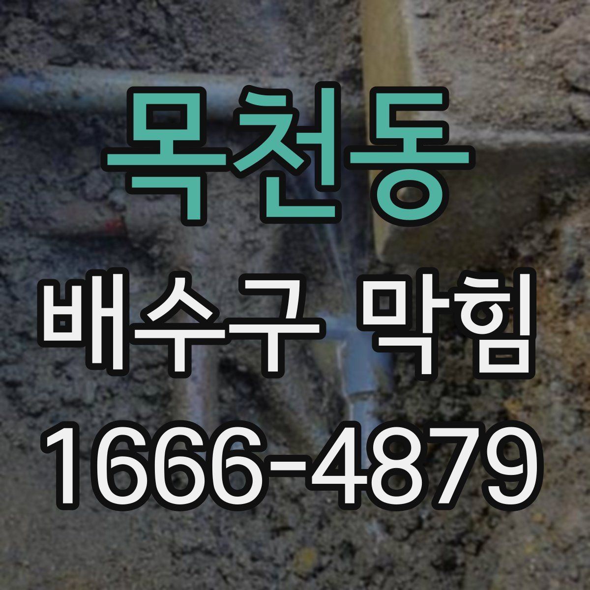 목천동 배수구 막힘