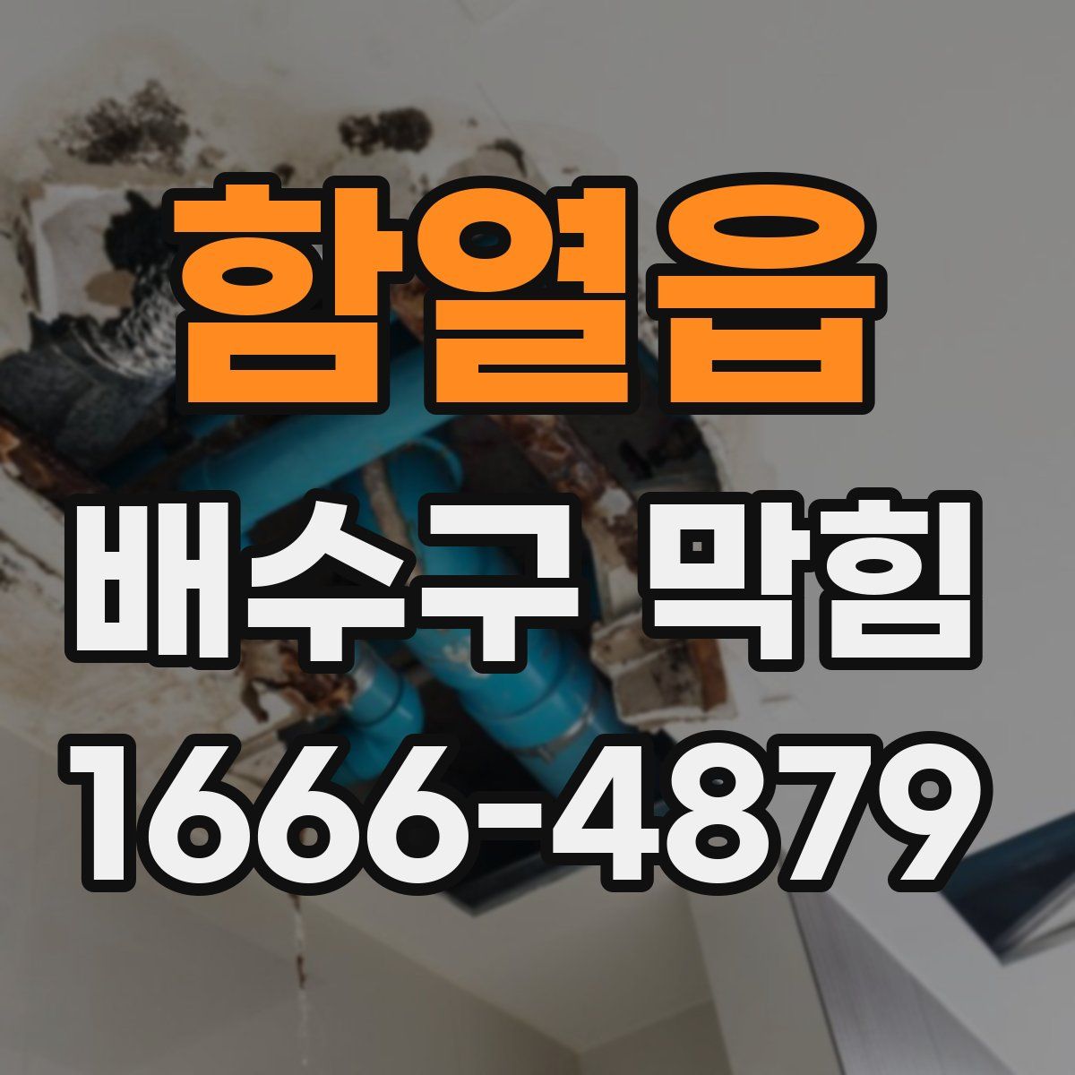 함열읍 배수구 막힘