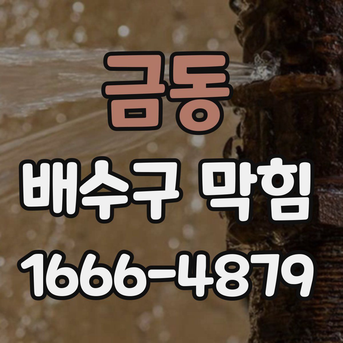 금동 배수구 막힘