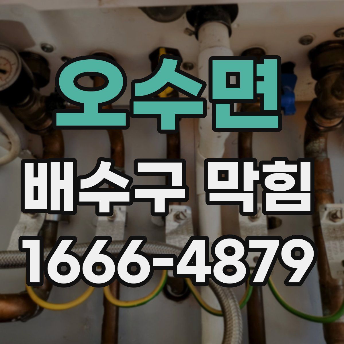 오수면 배수구 막힘