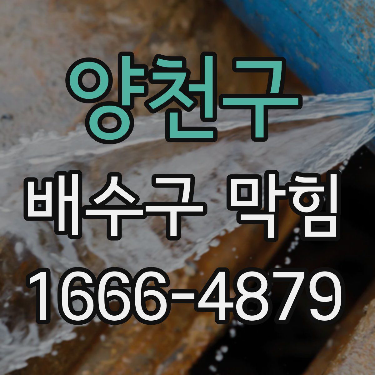 양천구 배수구 막힘