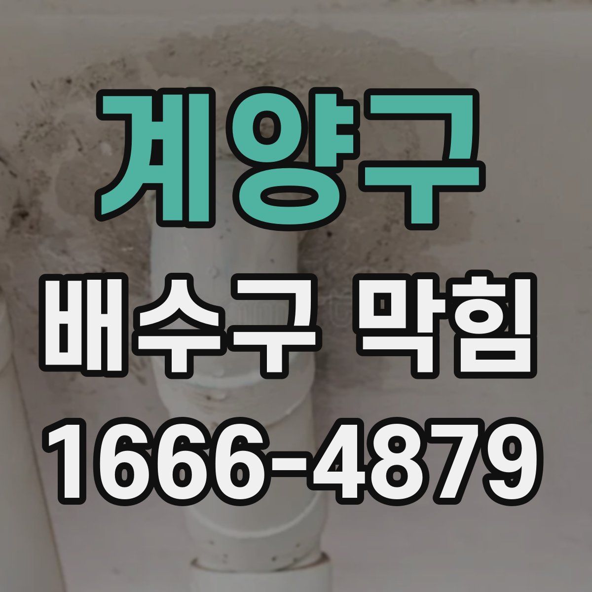 계양구 배수구 막힘