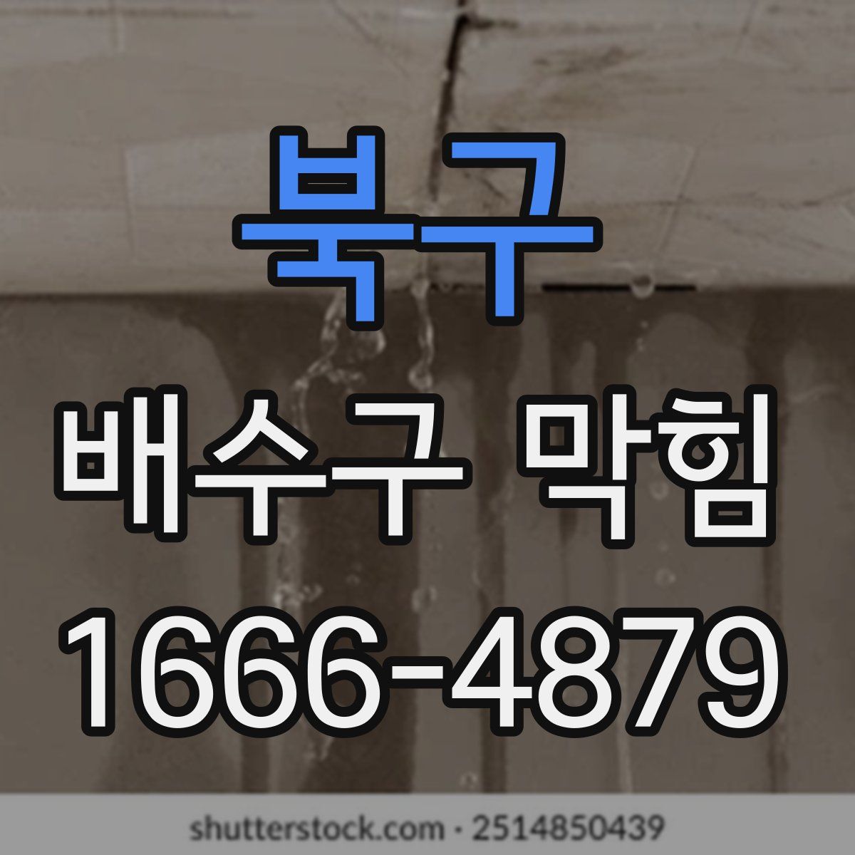 북구 배수구 막힘