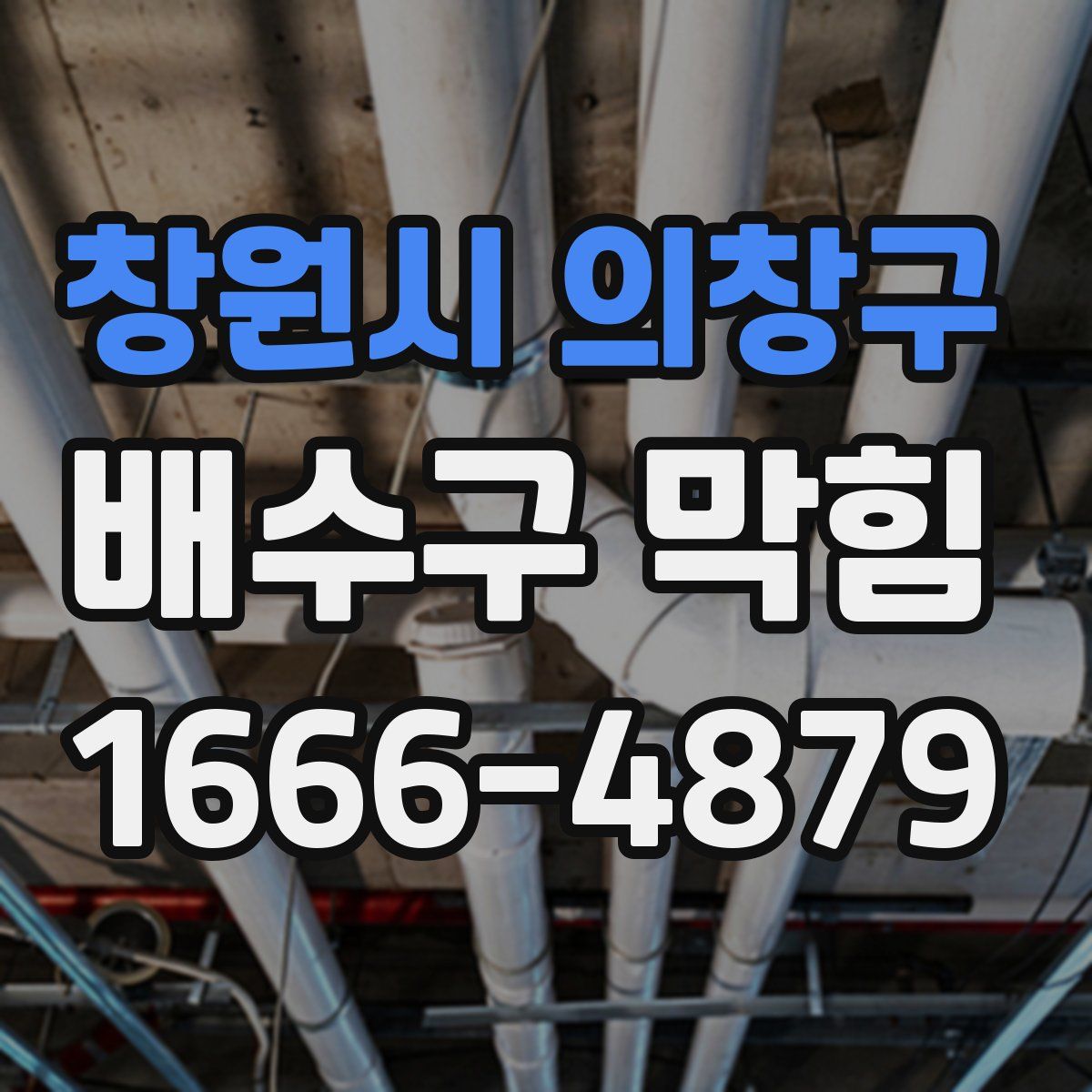 창원시 의창구 배수구 막힘