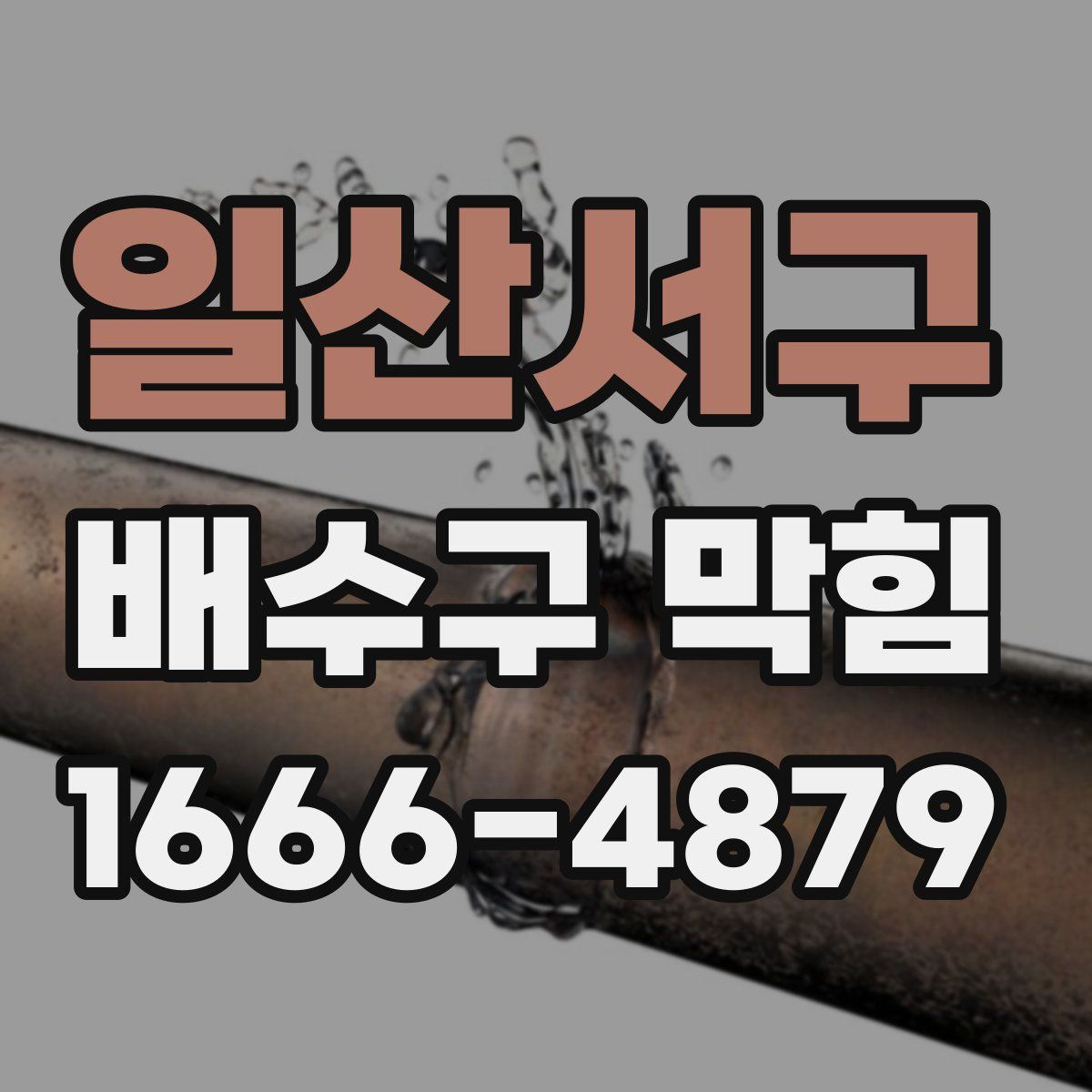 일산서구 배수구 막힘