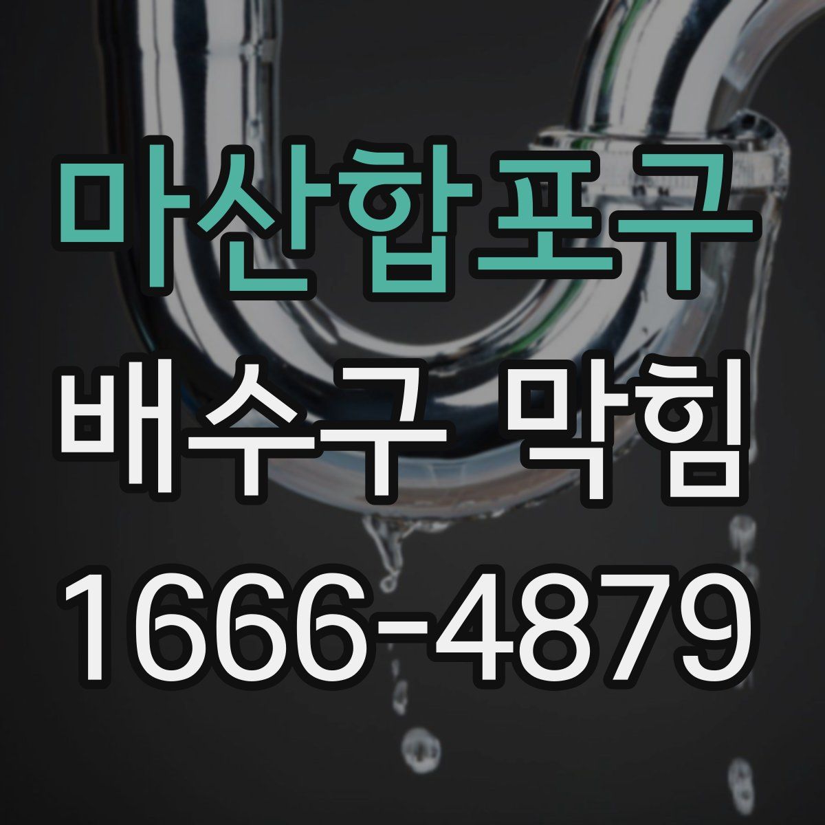 마산합포구 배수구 막힘