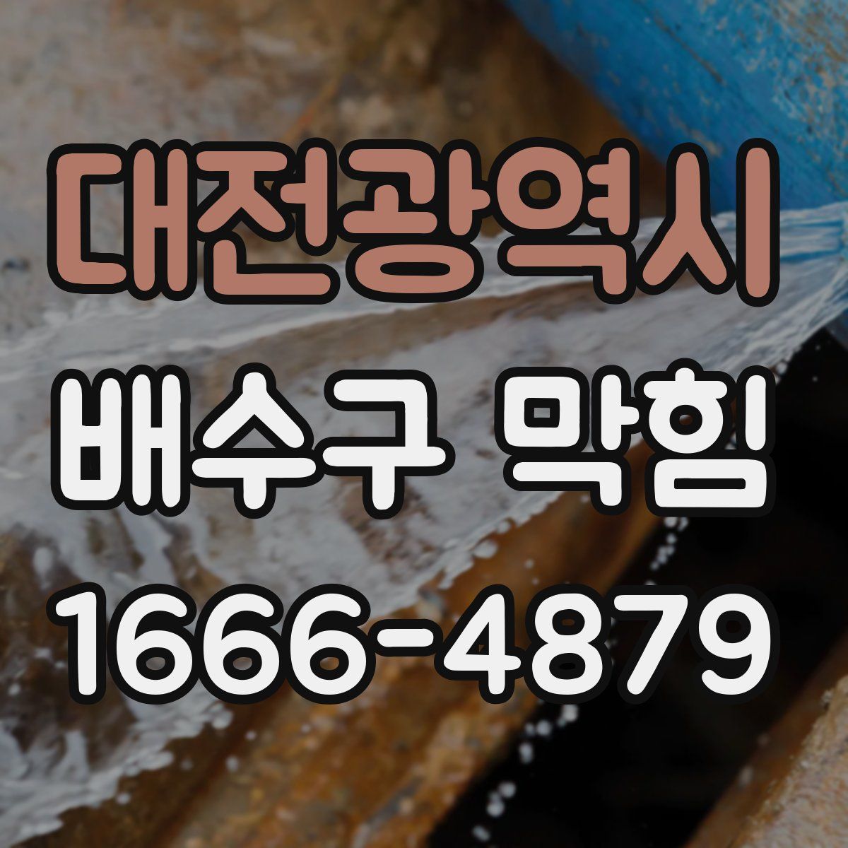 대전광역시 배수구 막힘