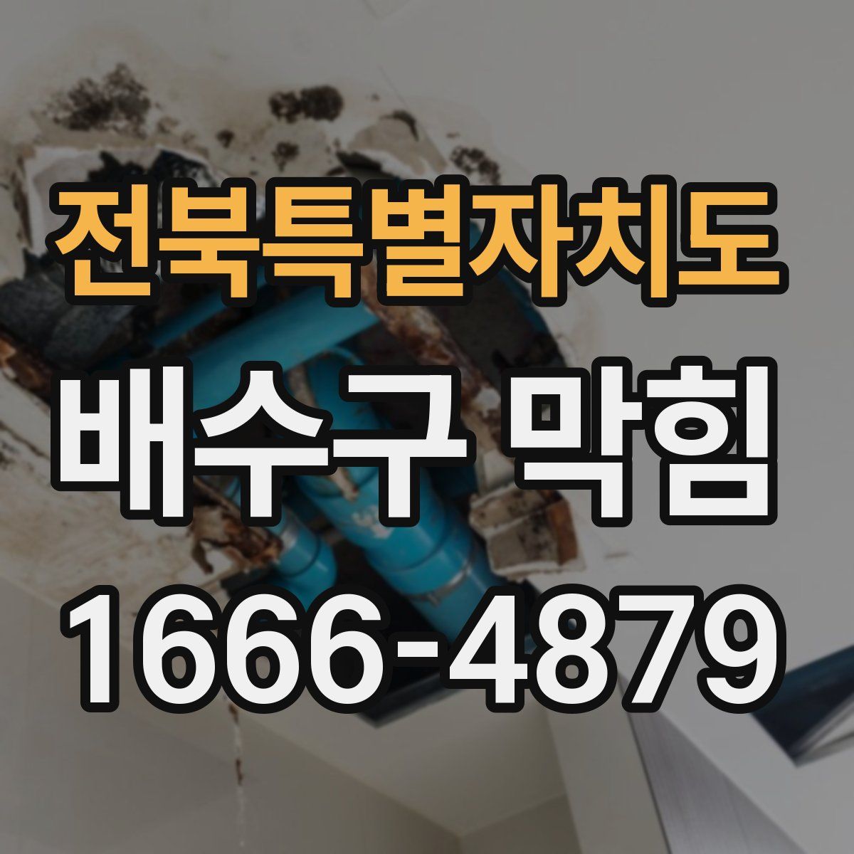 전북특별자치도 배수구 막힘