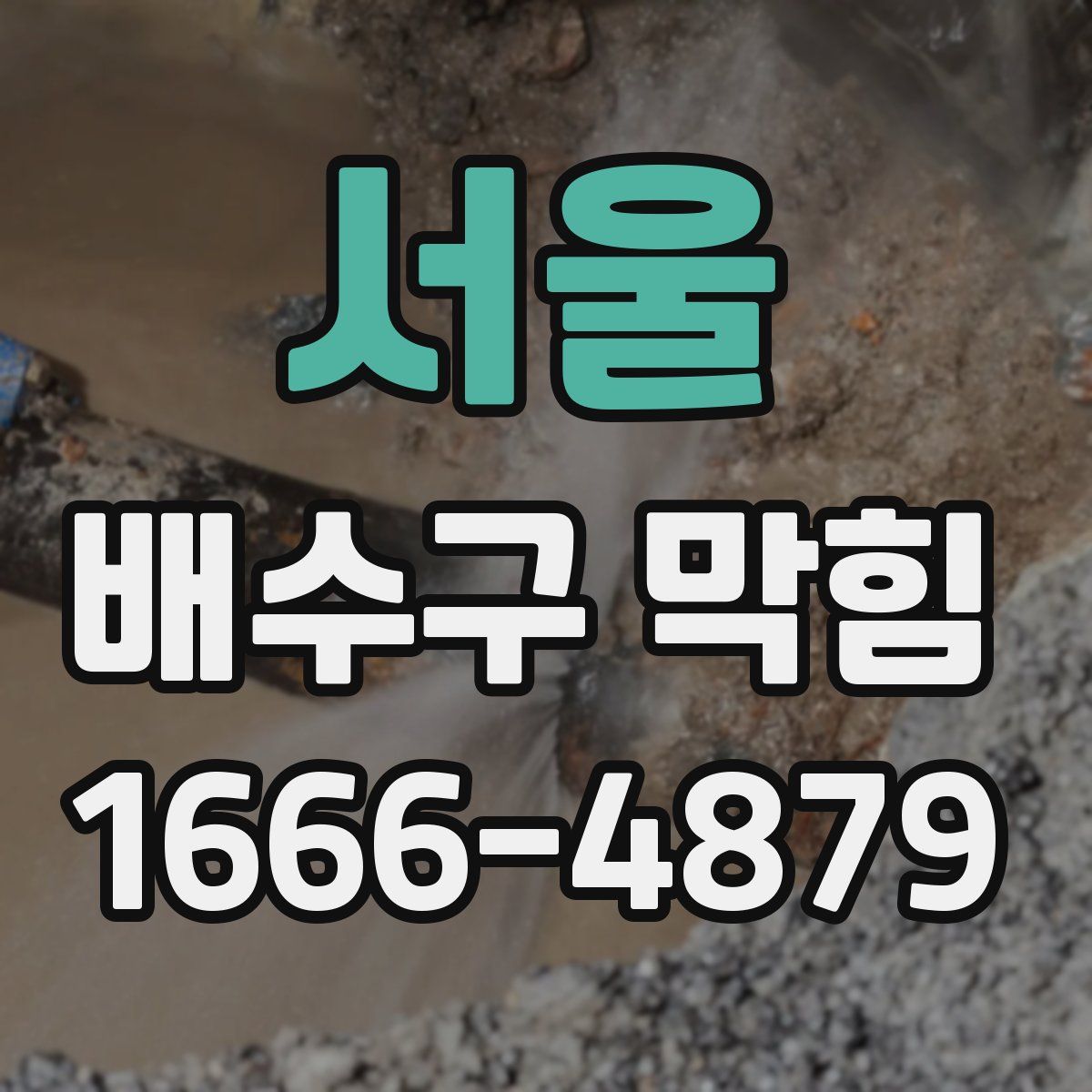 서울 배수구 막힘