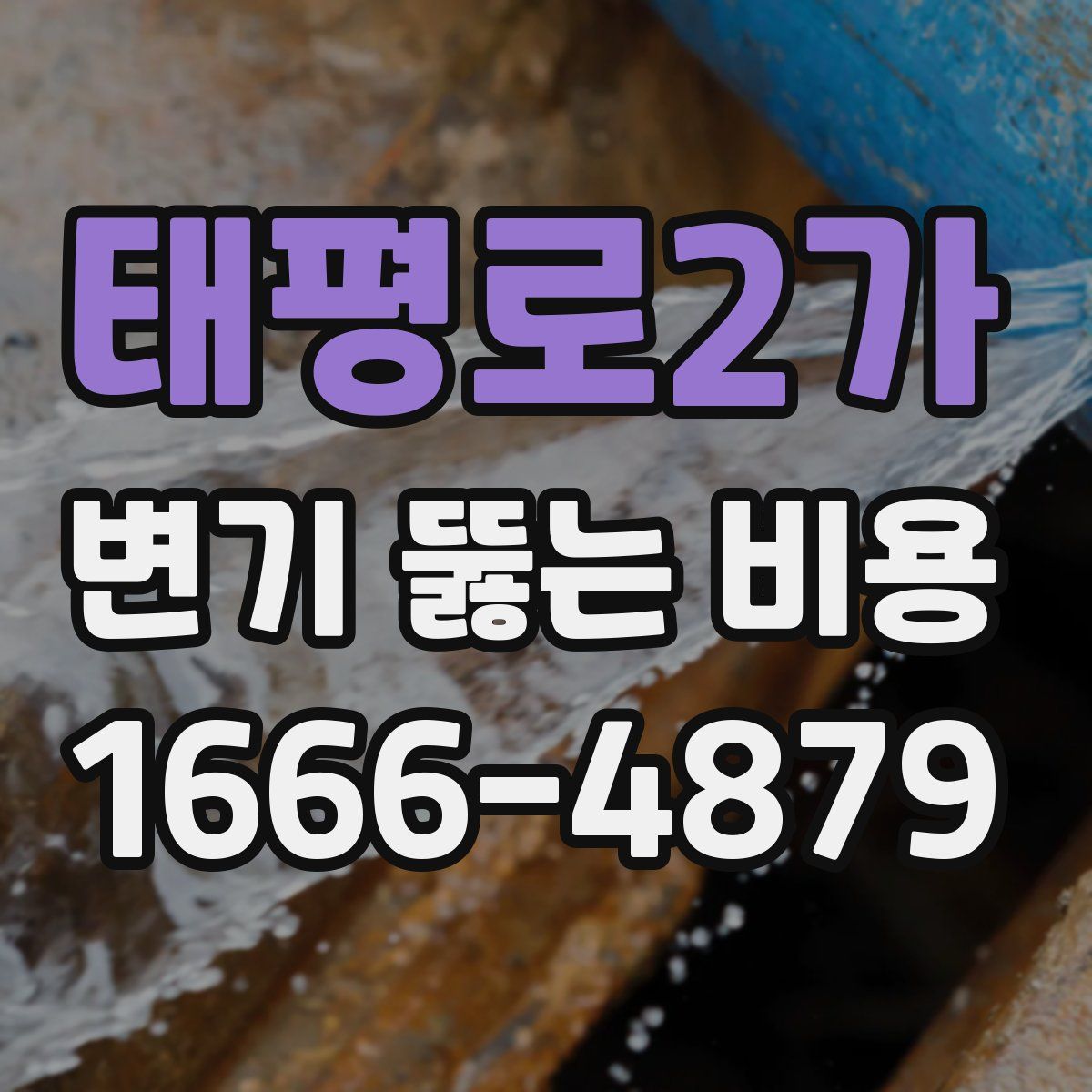 태평로2가 변기 뚫는 비용