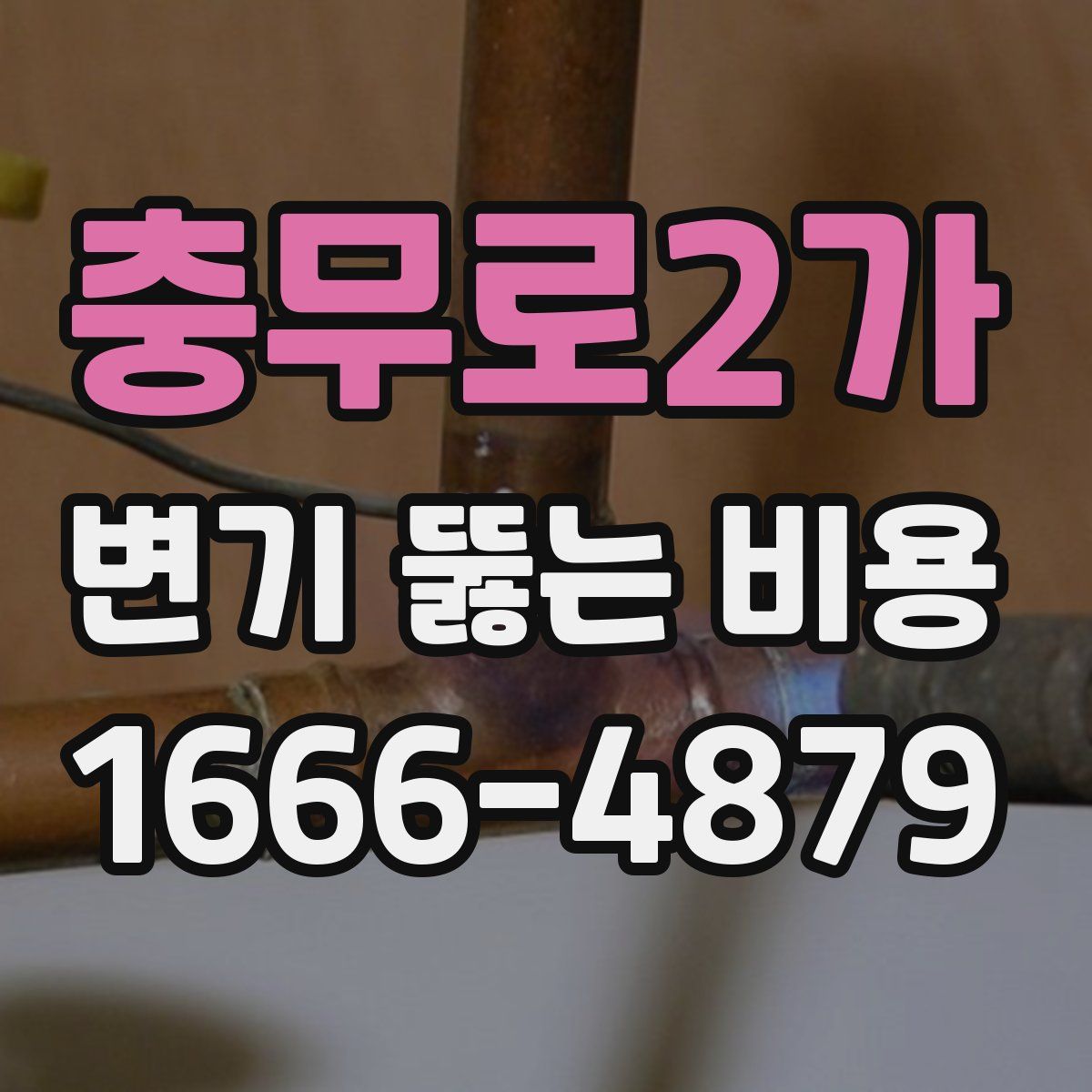 충무로2가 변기 뚫는 비용