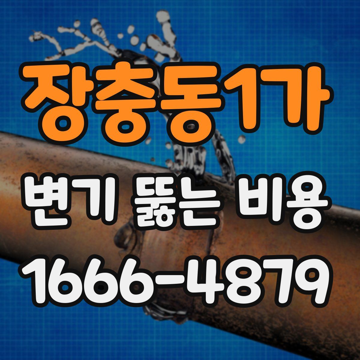 장충동1가 변기 뚫는 비용