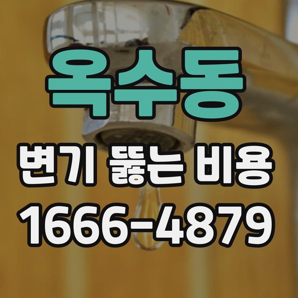 옥수동 변기 뚫는 비용