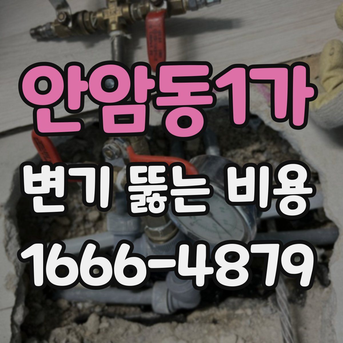 안암동1가 변기 뚫는 비용