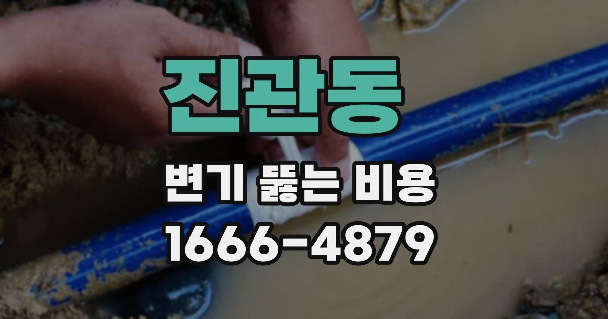 진관동 변기 뚫는 비용