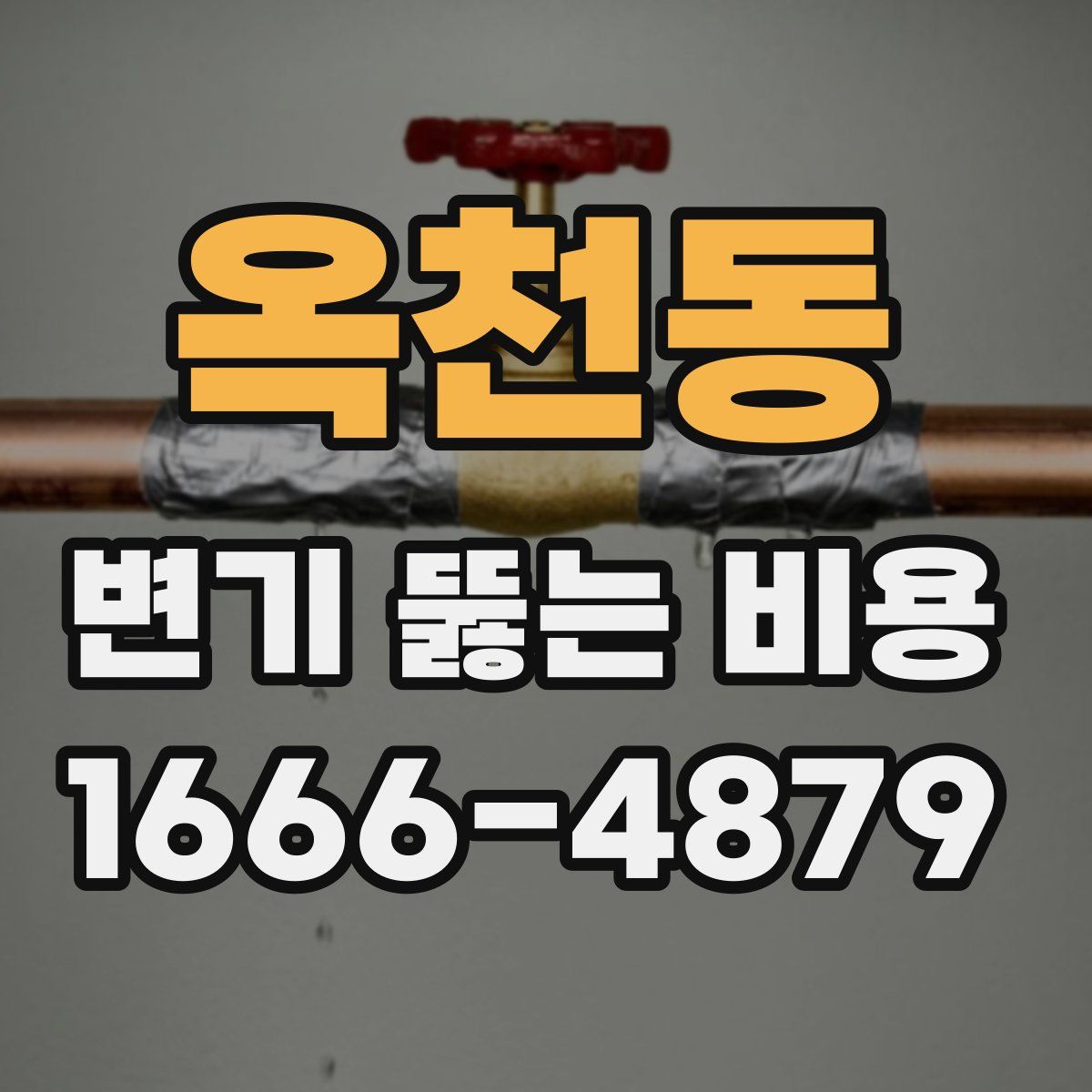 옥천동 변기 뚫는 비용