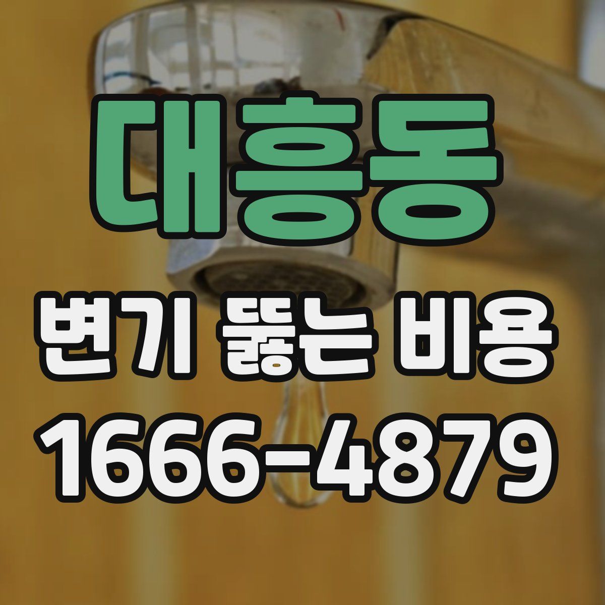 대흥동 변기 뚫는 비용