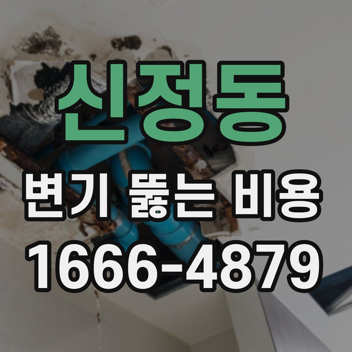 신정동 변기 뚫는 비용