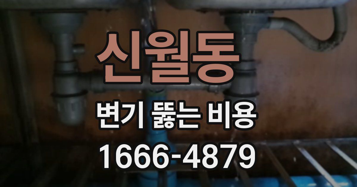 신월동 변기 뚫는 비용