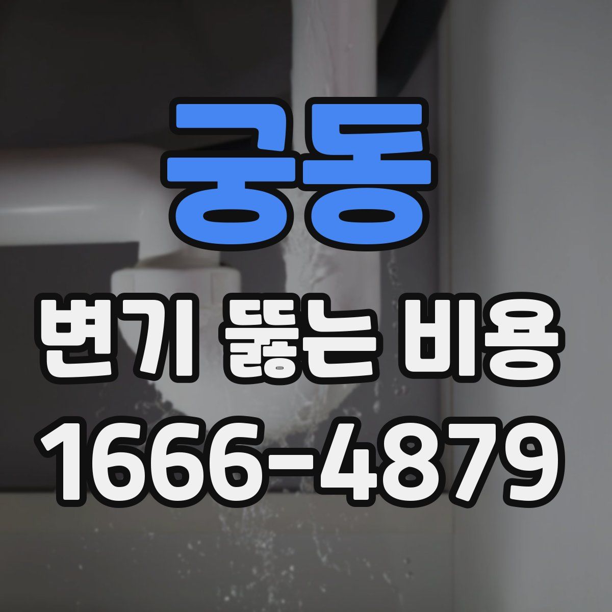 궁동 변기 뚫는 비용
