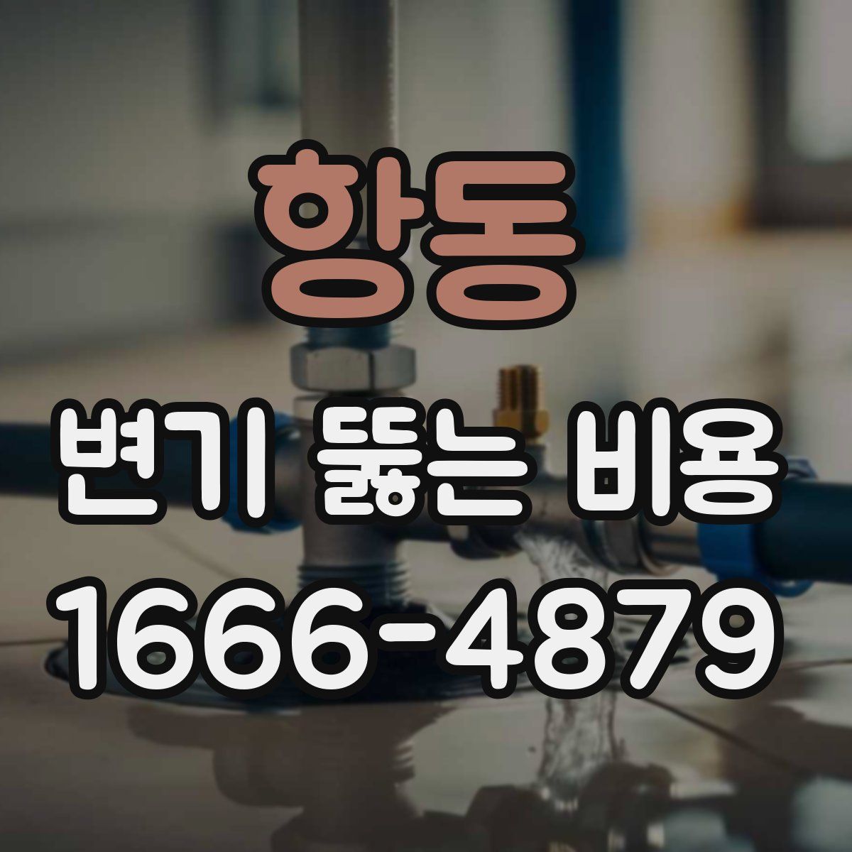 항동 변기 뚫는 비용