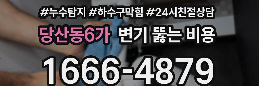 당산동6가 변기 뚫는 비용