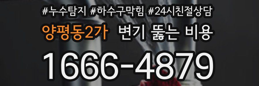양평동2가 변기 뚫는 비용