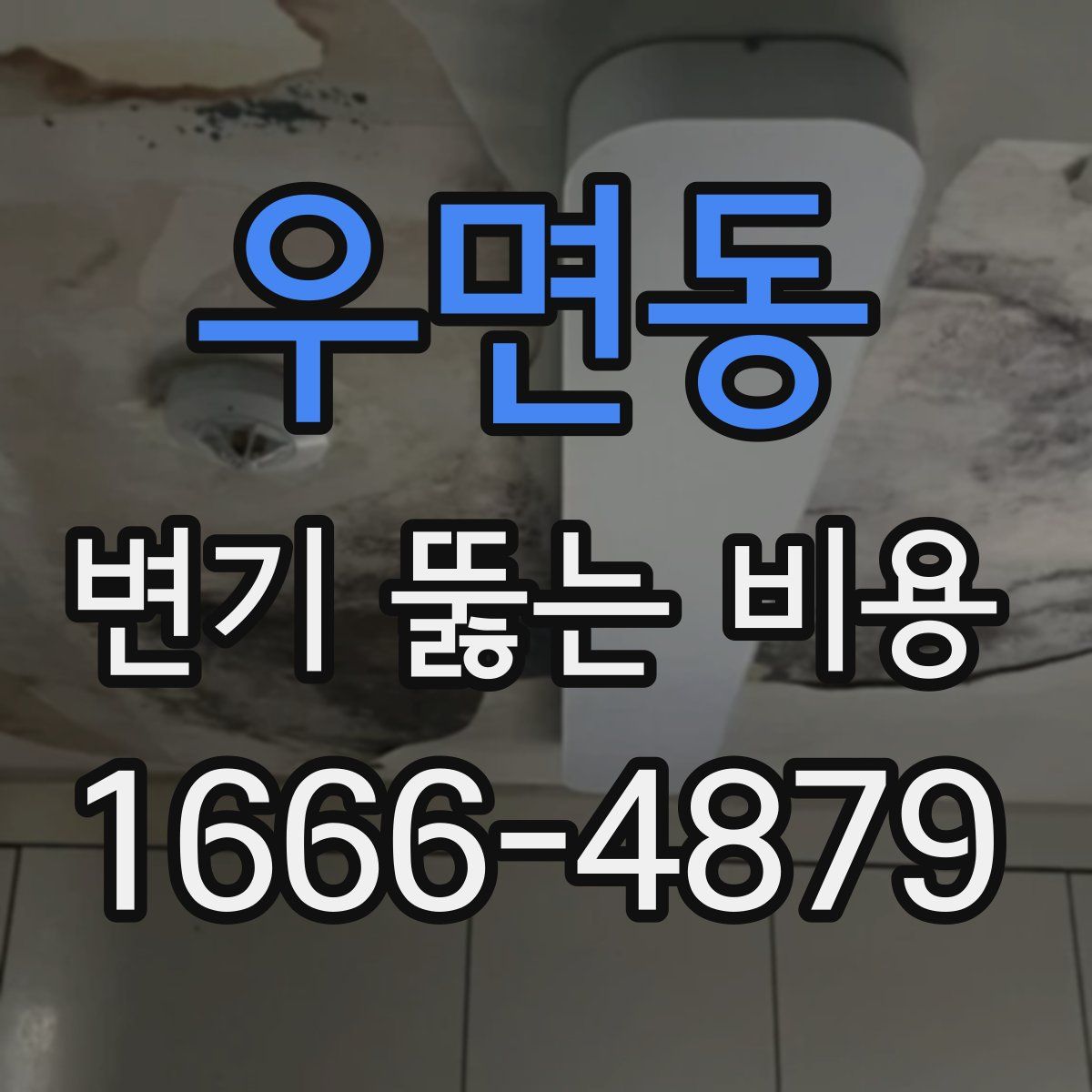 우면동 변기 뚫는 비용