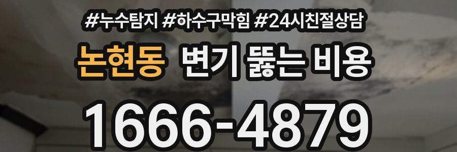 논현동 변기 뚫는 비용