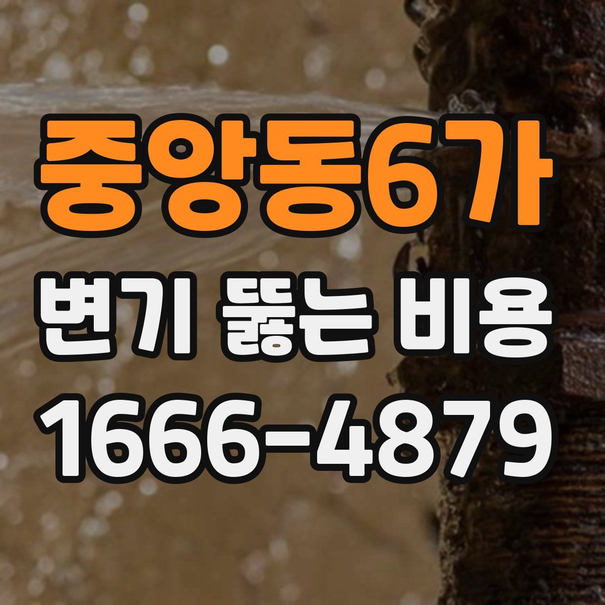 중앙동6가 변기 뚫는 비용