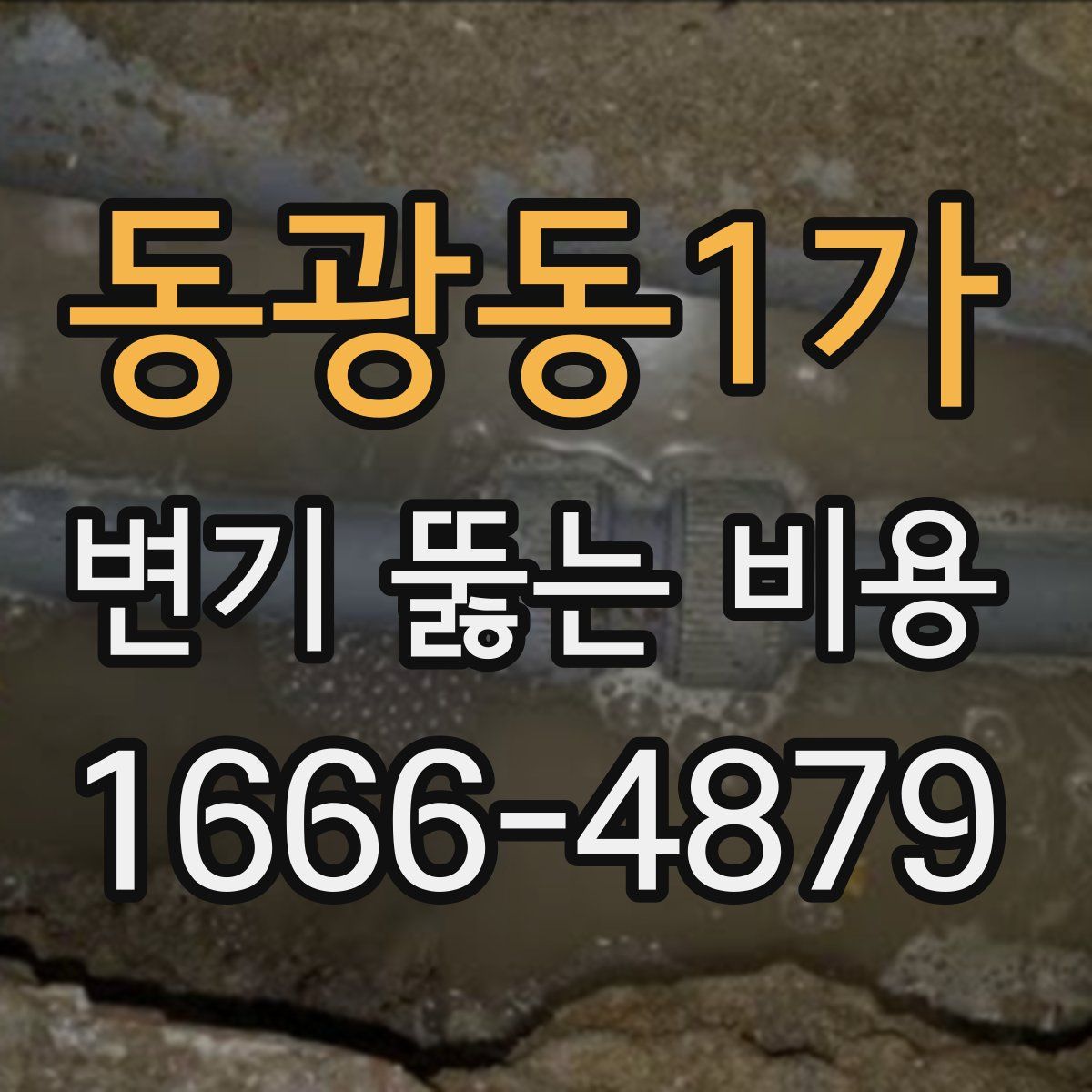 동광동1가 변기 뚫는 비용