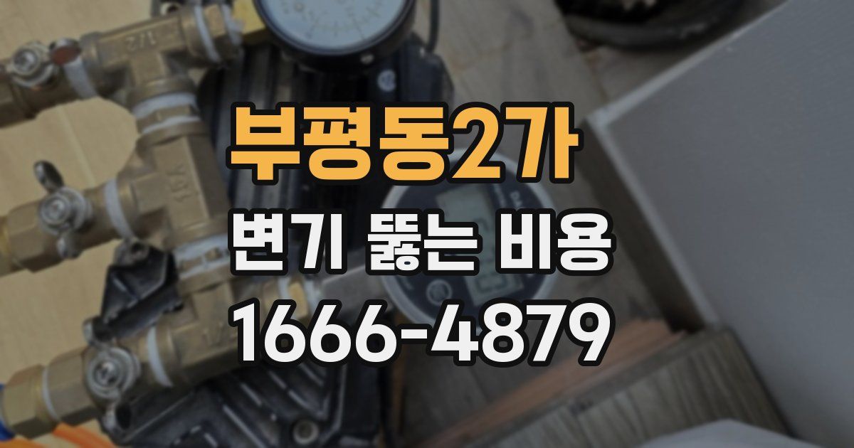 부평동2가 변기 뚫는 비용