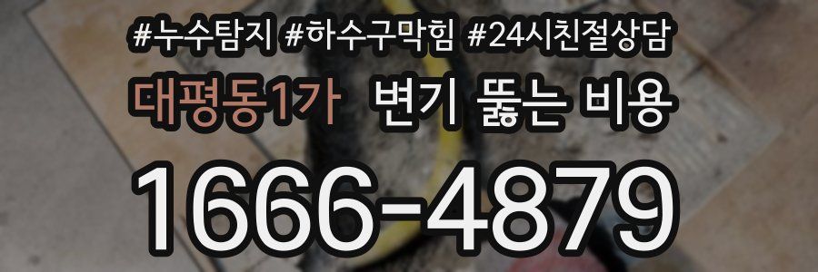 대평동1가 변기 뚫는 비용