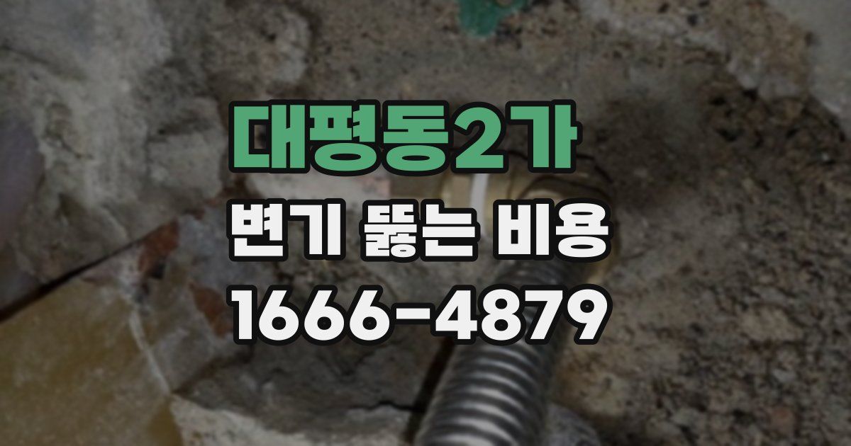 대평동2가 변기 뚫는 비용