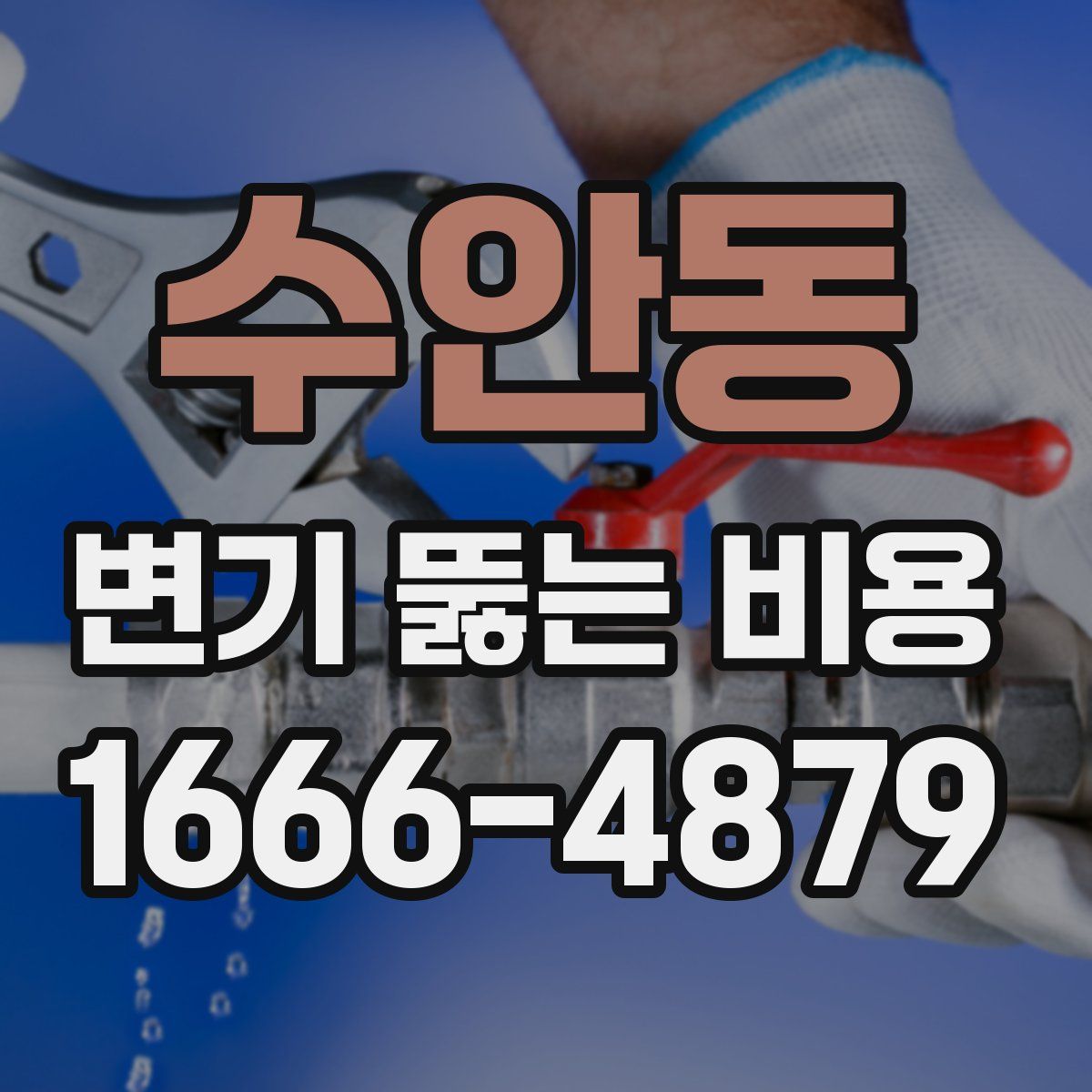 수안동 변기 뚫는 비용