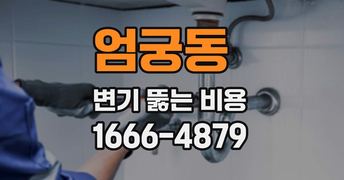 엄궁동 변기 뚫는 비용