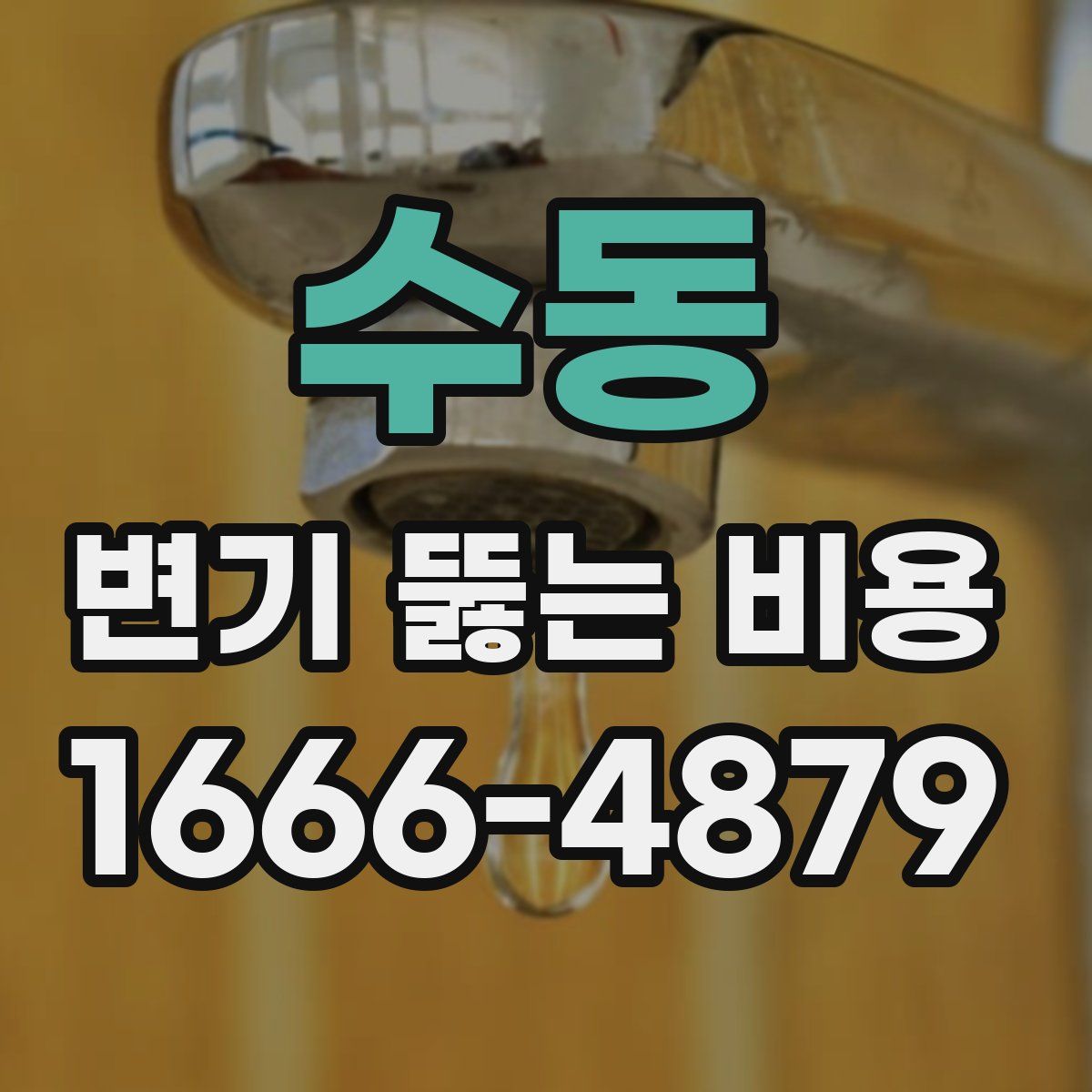수동 변기 뚫는 비용