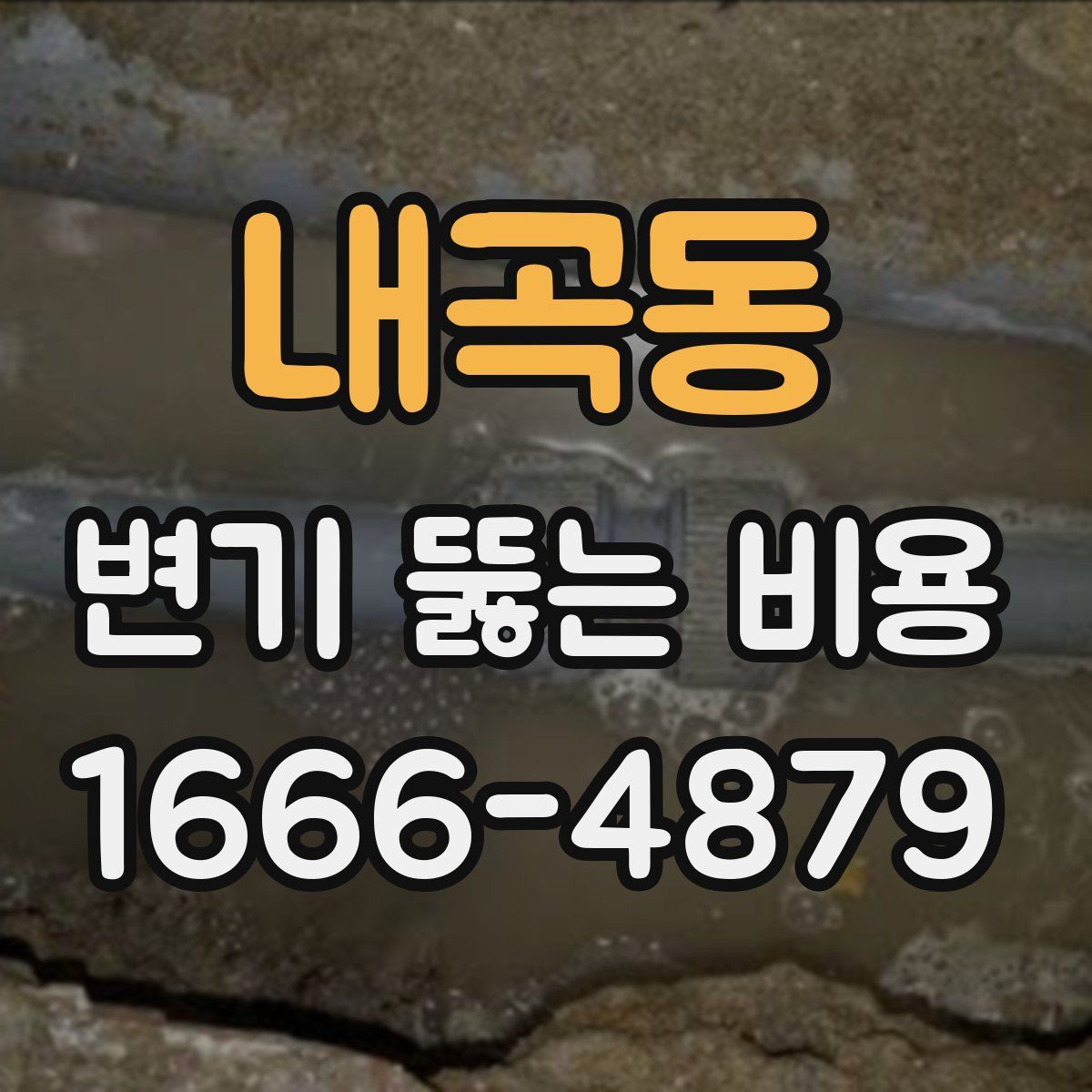 내곡동 변기 뚫는 비용
