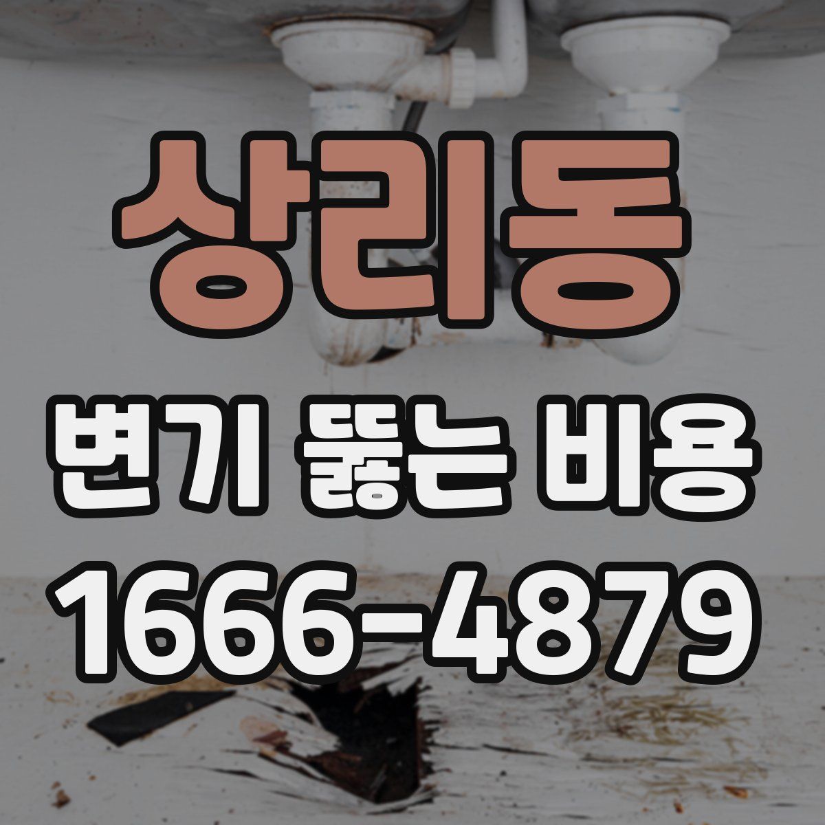 상리동 변기 뚫는 비용