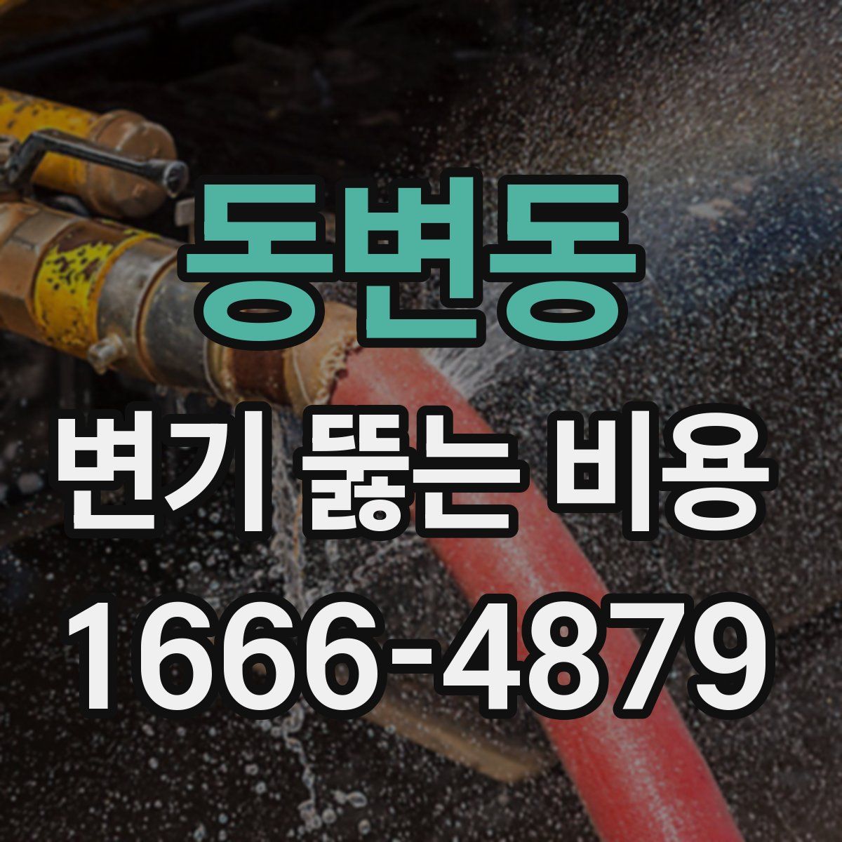 동변동 변기 뚫는 비용