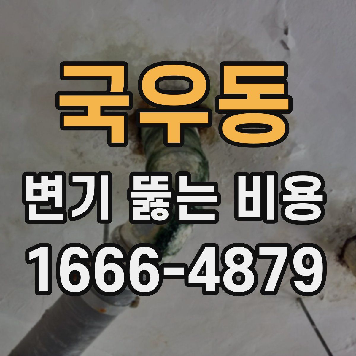 국우동 변기 뚫는 비용