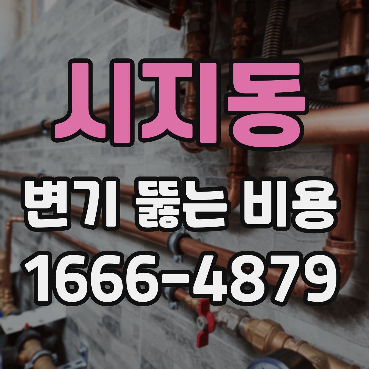 시지동 변기 뚫는 비용
