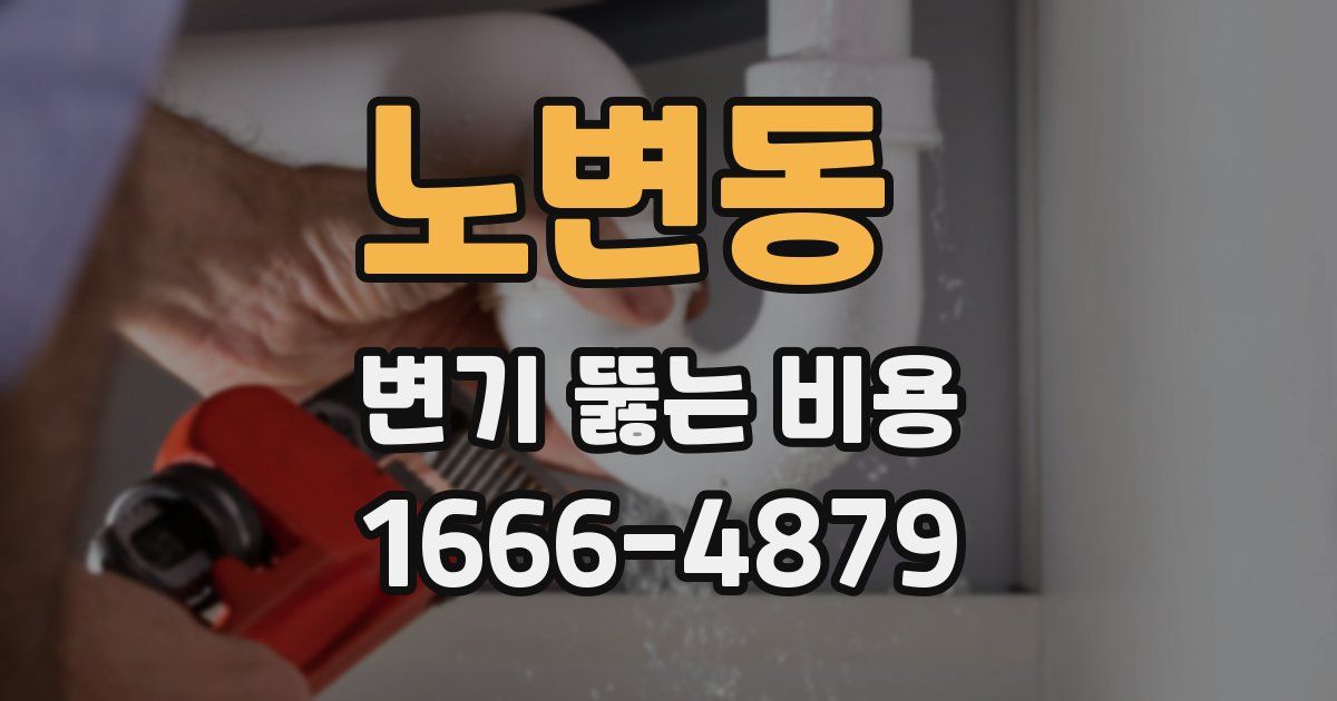 노변동 변기 뚫는 비용