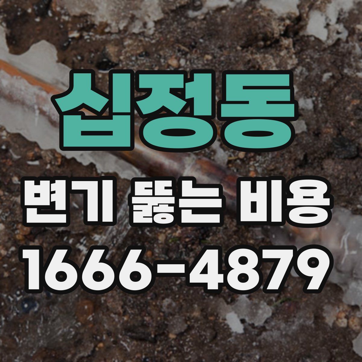 십정동 변기 뚫는 비용