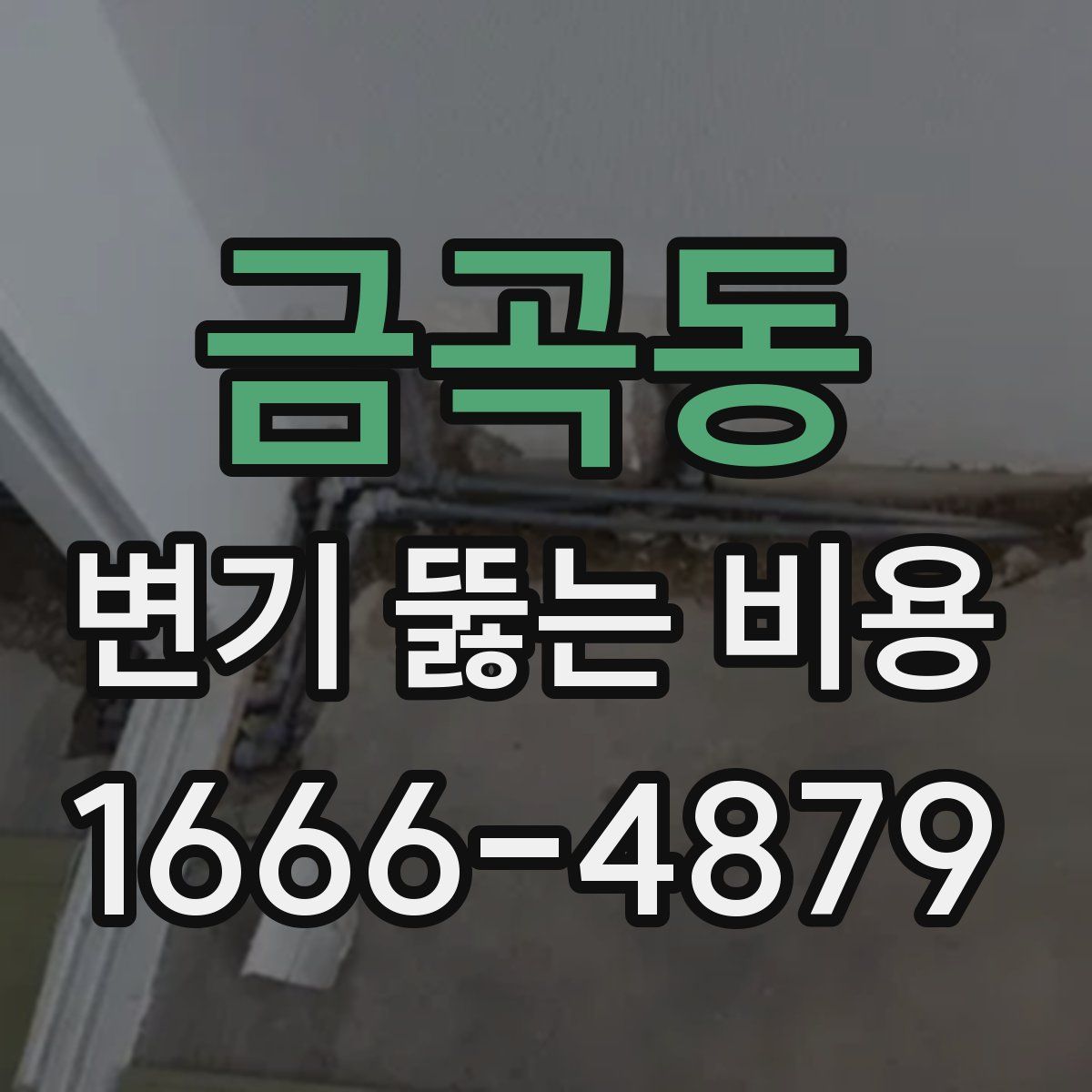 금곡동 변기 뚫는 비용