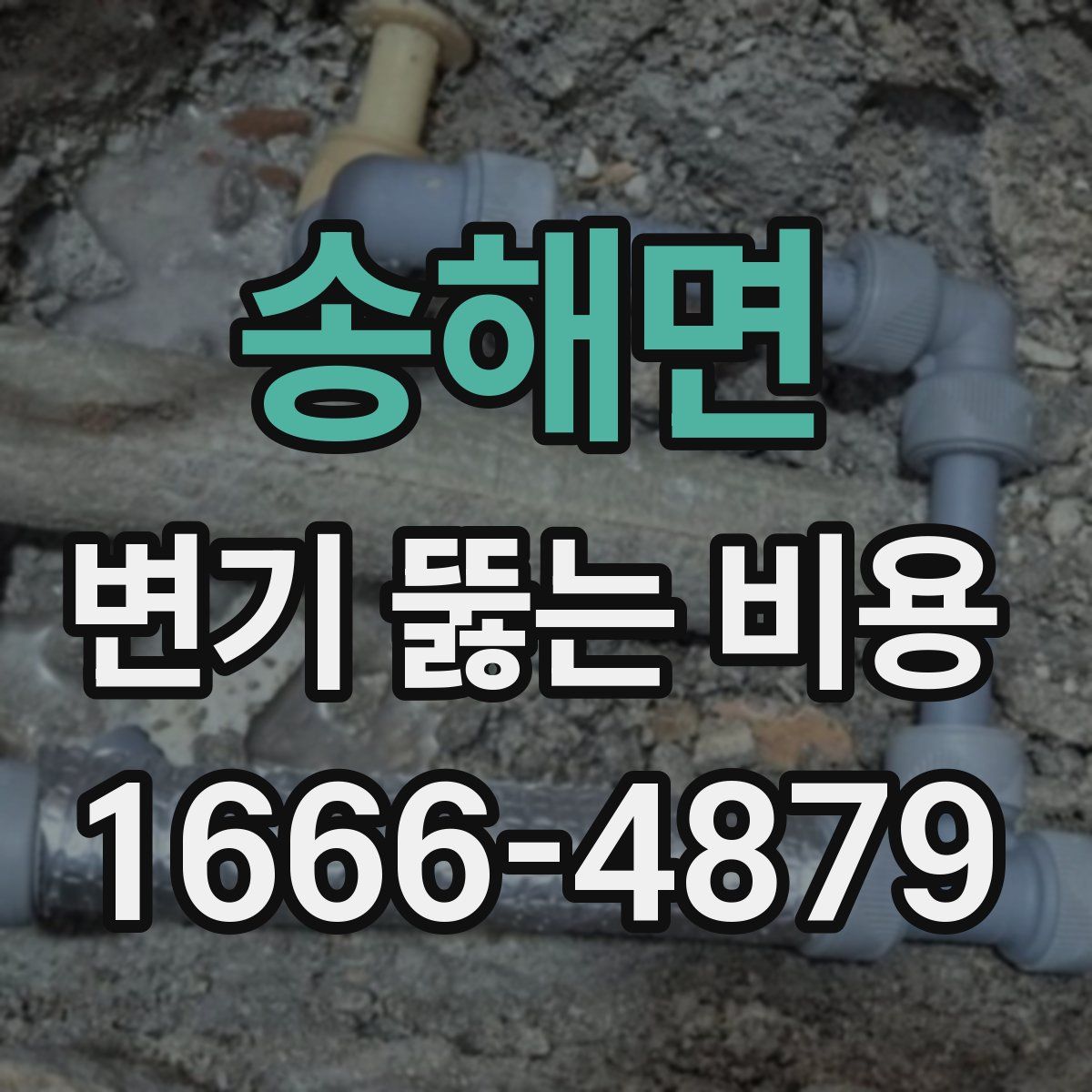 송해면 변기 뚫는 비용