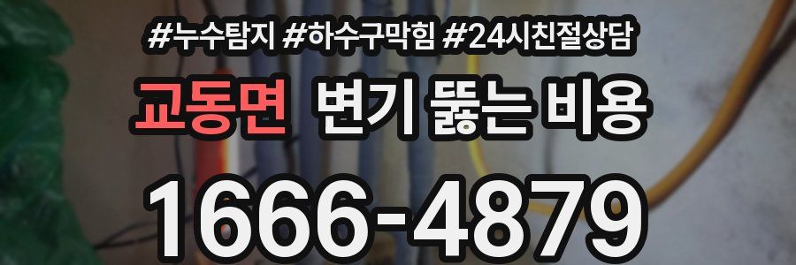 교동면 변기 뚫는 비용