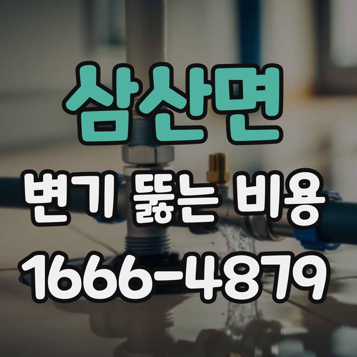 삼산면 변기 뚫는 비용
