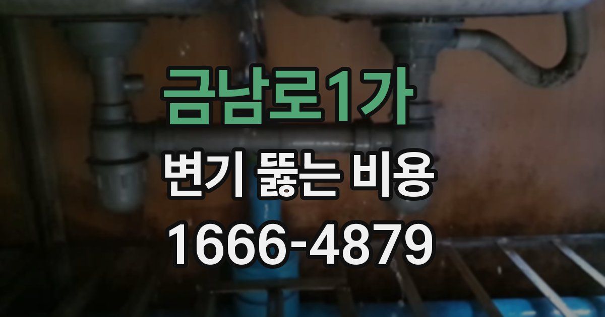 금남로1가 변기 뚫는 비용