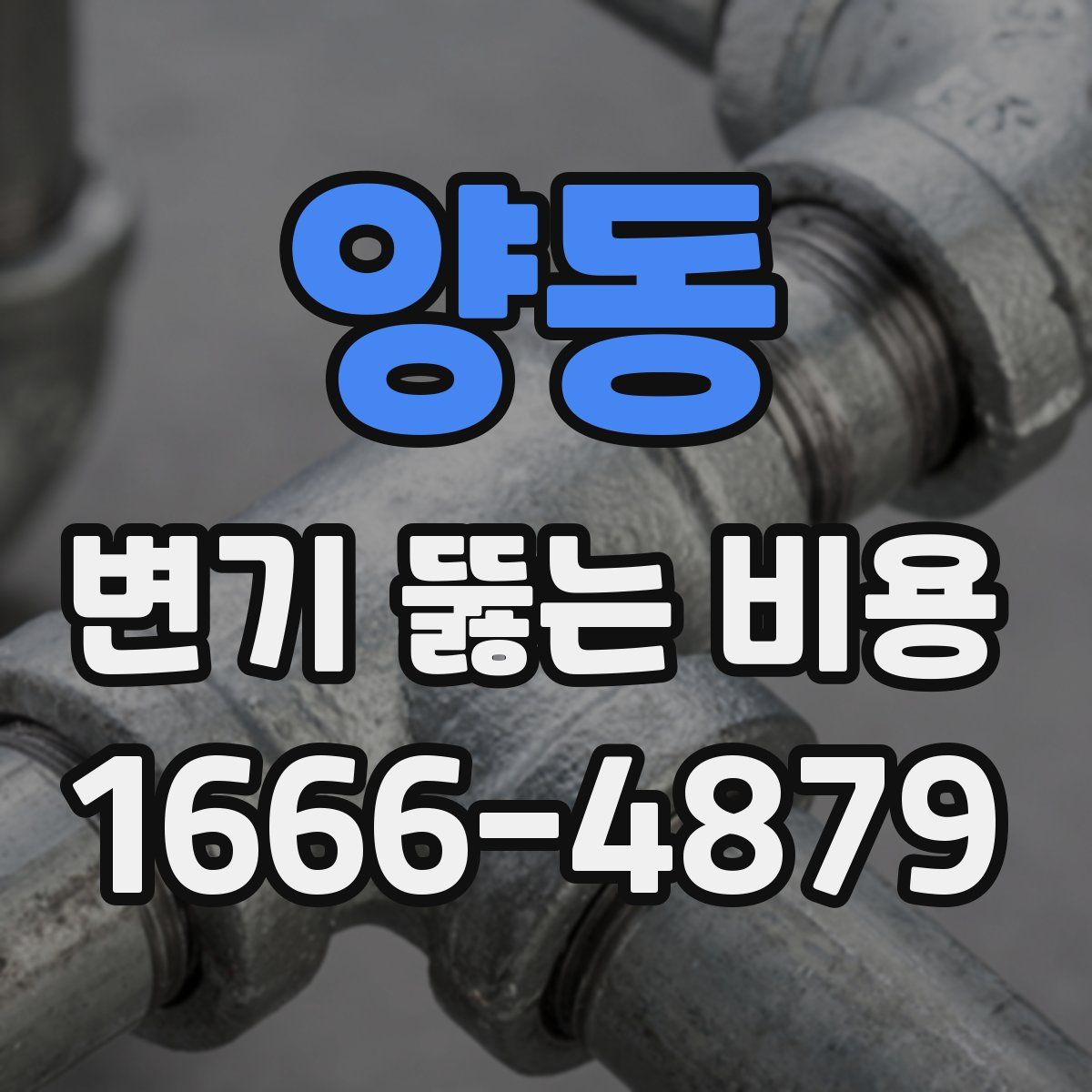 양동 변기 뚫는 비용